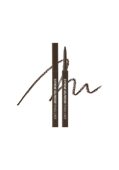 Clıo Suya Dayanıklı, Gün Boyu Kalıcı Kalem Eyeliner Extreme Gelpresso Pencil Liner 01 Black Brown Diğer