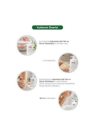 Sebamed Hassas Ciltler İçin Yüz & Vücut Temizleyici 300 Ml