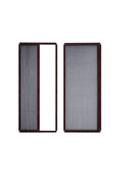 Akordiyon Kapı Sinekliği En:0-90 Cm X Boy: 0-210 Cm Demir, Ahşap,pimapen ,alüminyum Uyumlu Çok Renkli
