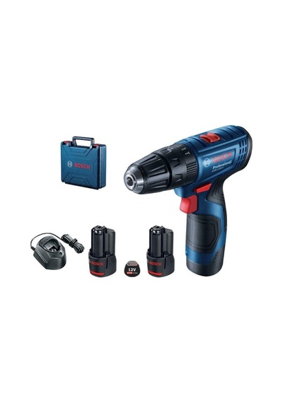 Bosch Gsb 120lı Profesyonel 12 Volt 2,0 Ah Çift Akülü Darbeli Del