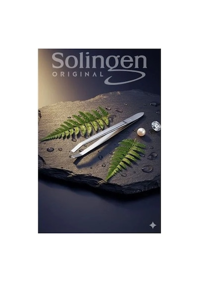 3 Mm İnce Uçlu Cımbız Titanyum Çelik Solingen Professional