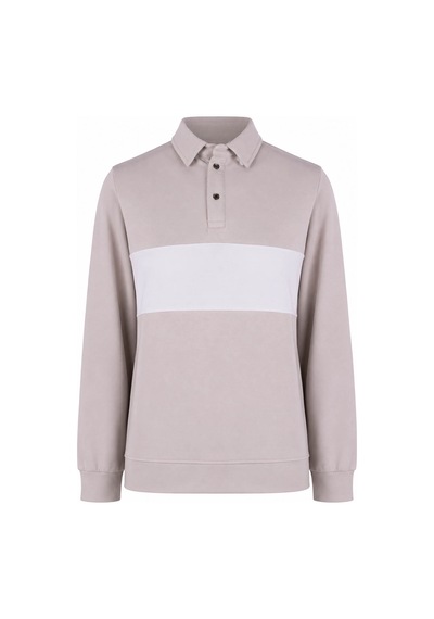 Trender Parçalı Taş Erkek Sweatshirt 2010