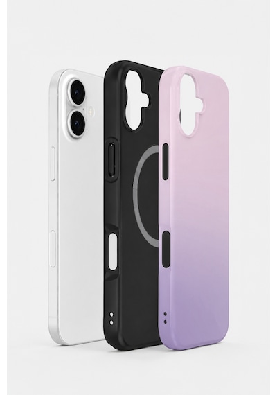Velvoria Valestra Lavender Haze Gradient Apple Apple iPhone Uyumlu 16 Plus Magsafe Koruma Kılıfı Valestra Magline - Lavender Haze Gradient