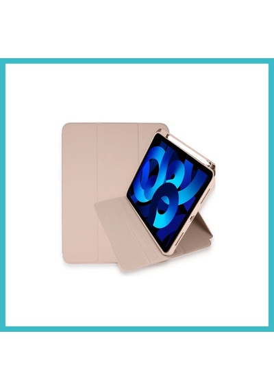 Bezos İpad Pro 11 2021 Kılıf Starling 360 Kalemlikli Tablet Kılıf - Rose Gold Dfnbez