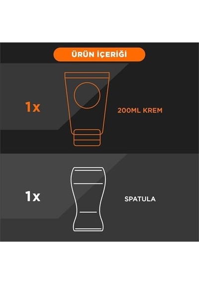 Tüy Dökücü Krem Erkeklere Özel, Hassas Cilt 2 X 200 Ml