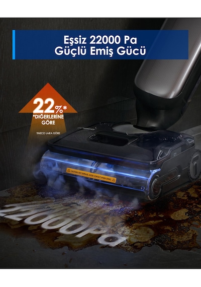 Tineco Floor One S9 Artist Steam Kablosuz Buharlı Akıllı Islak Kuru Süpürge