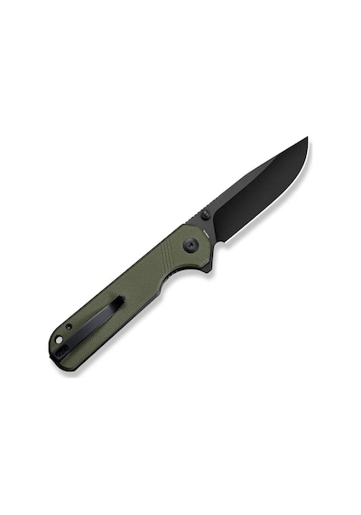 Sencut Aetheris Flipper & Thumb Stud Knife Od Green G10 Handle Kamp Çakı Yeşil