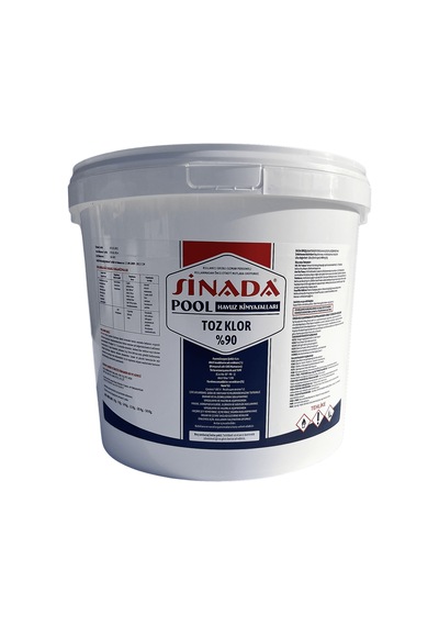 Sinada Toz Klor %90 Granüler Havuz Kimyasalı 10 KG