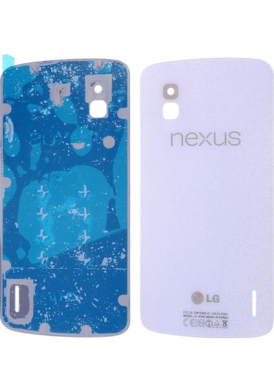 Axya LG Uyumlu Google Nexus 4 E960 Arka Pil Batarya Kapak