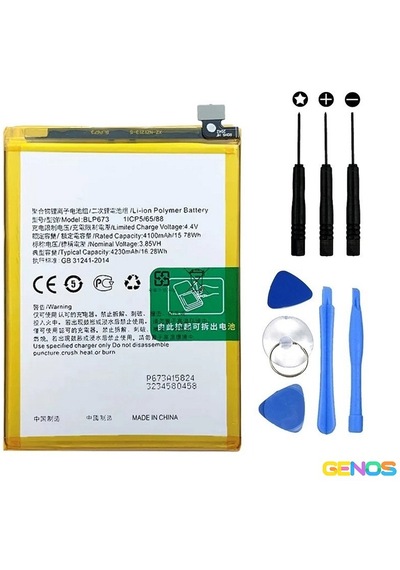 Blp673 4230 Mah Oppo A8 / A12e / A12 / A12s Uyumlu Batarya Sk541380