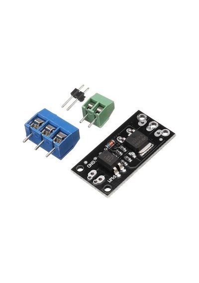 Aod4184 Mosfet Sürücü Modül Optokuplör İzolasyon 40v 50a 50w Pwm Hız Kontrol Motor Selenoid Valf Led