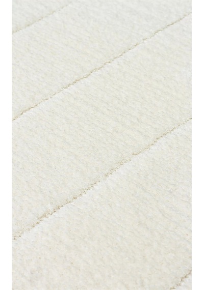 Eko Halı Missori Msr 01 White Modern Makina Halısı Beyaz