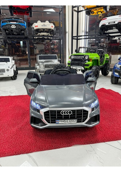 Audi 445 Akülü Araba 0-5 Yaş Gri