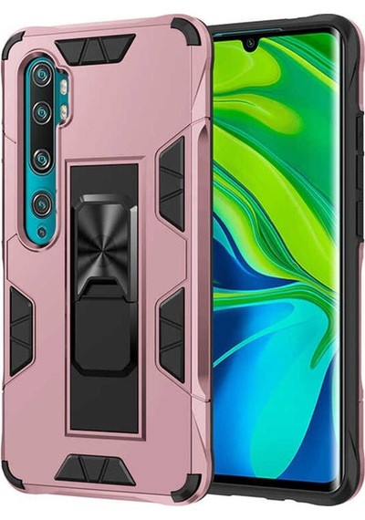 Xiaomi Mi Note 10 Lite Kılıf Zore Volve Kapak Rose Gold