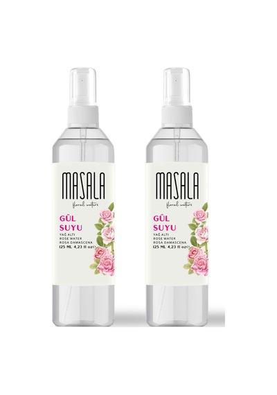 Masala Saf Gül Suyu 2 x 125 ML