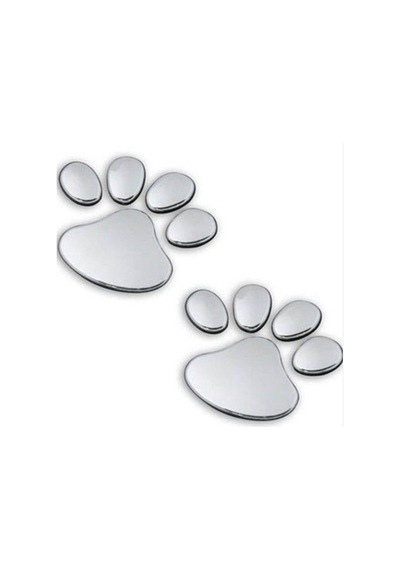 Araba Yapıştırma Sticker Köpek Patileri