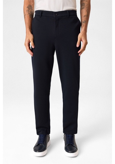 Back And Bond Regular Fit Diagonel Lacivert Jogger Pantolon Çok Renkli