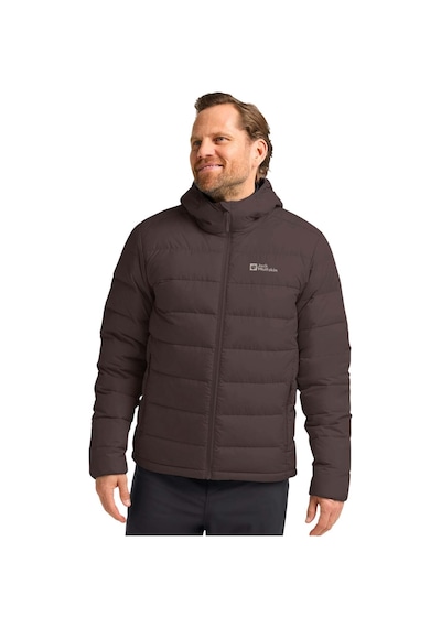 Jack Wolfskın Jack Wolfskin Ather Down Hoody Rds Erkek Kahverengi Outdoor Ceketi D0108 Kahve