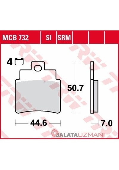 Sym Joymax 250I Ön Fren Balatası-Trw&Lucas
