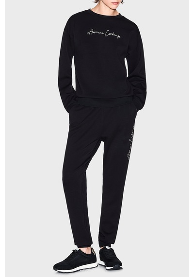 Armani Exchange Bayan Pantolon Xw000837 Af13397 Mc021 Siyah Siyah