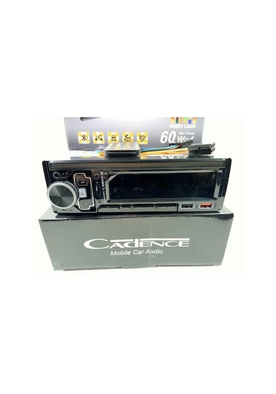 Cadence Teyp Led Animasyonlu , Çift Usb, Çift Amfi , Ekstra Bass Ve Bluetoothlu 7 Renk Oto Teyp