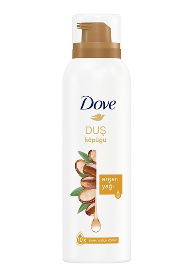 Dove Köpük Duş Jeli Argan Yağı 10 Kat Daha Yoğun Köpüğe Sahip Kremsi Formül 200 Ml - 3 Adet Tarı