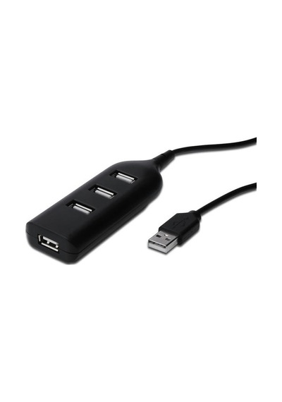 Digitus Ab-50001-1 4 Port USB 2.0 Adişi Plastik Çoklayıcı