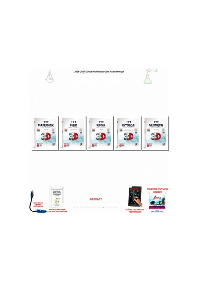 3d Tyt Soru Bankaları Sayısal 5 Ki 5 Kitap Seti
