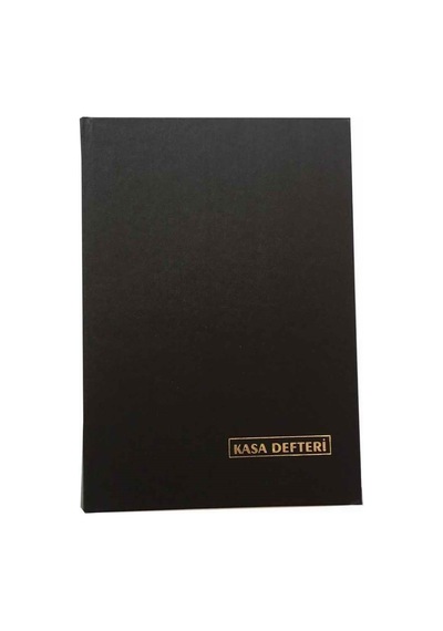 Ozkan Underwear Kasa Defteri, 20x28 Cm, 160 Yaprak, Siyah