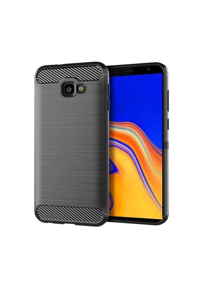 Samsung Uyumlu Galaxy J4 Plus Kılıf Zore Room Silikon Kapak Siyah