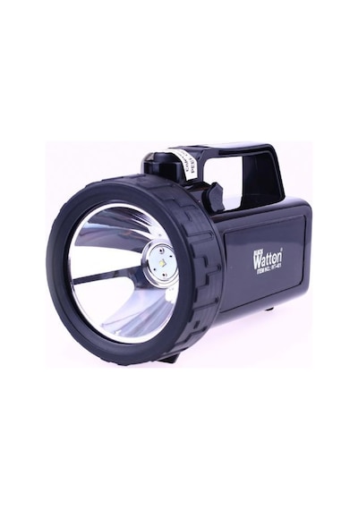 Watton Wt-401 Güvenlik Feneri El Feneri Avcı Feneri Power Led 30W Siyah