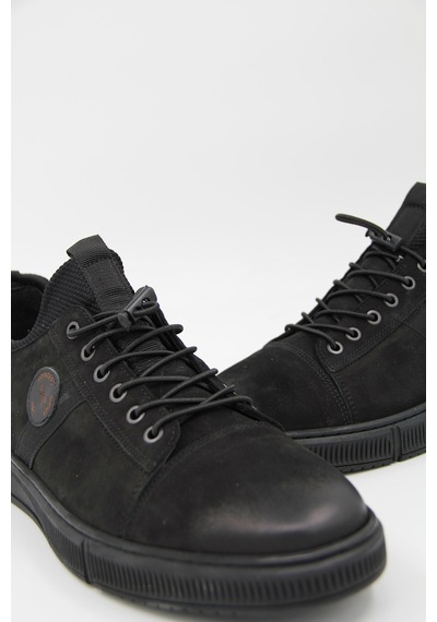 Komcero 0K9823-2882 Erkek Casual Ayakkabı - Siyah
