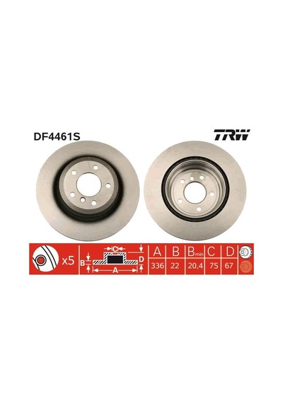Dısk Arka Ad 05-14 3-serı E90-e91-e92-e93 Kutu Fıyat