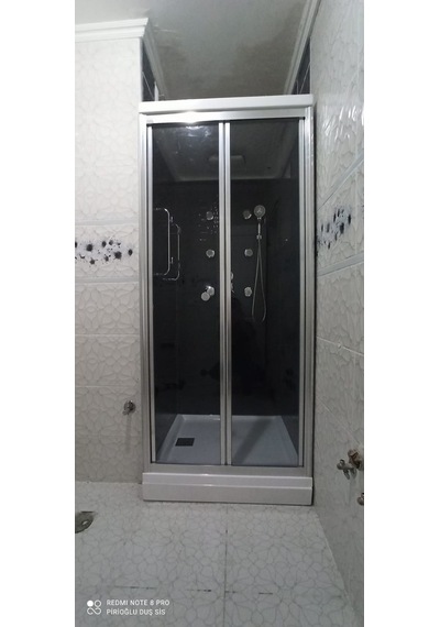 90X90 Kare Özel Üretim Kompakt Sistem Antrasit