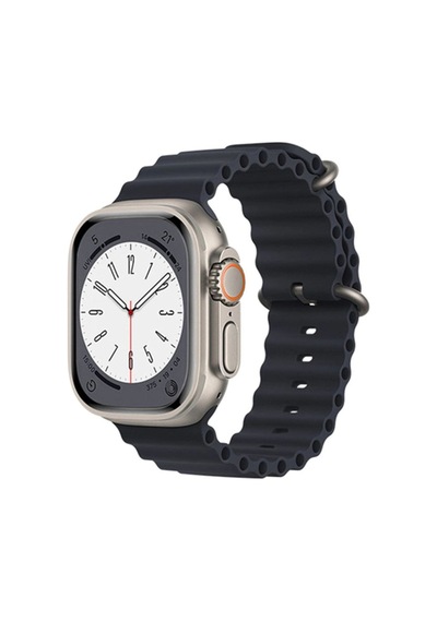 Tedar Apple Watch Uyumlu 38mm Ocean Kordon - Lacivert Najmaddin