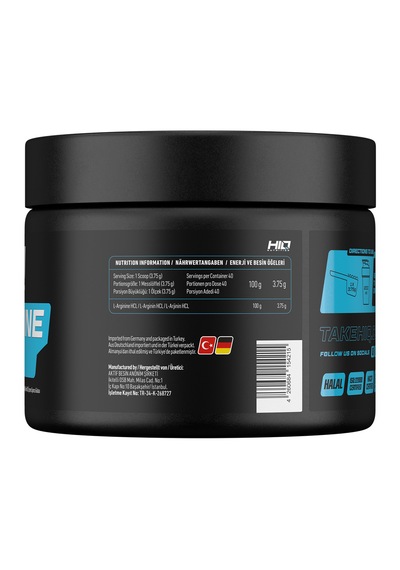 Hıq L-arginine Hcl 150g Unflavored Aromasız