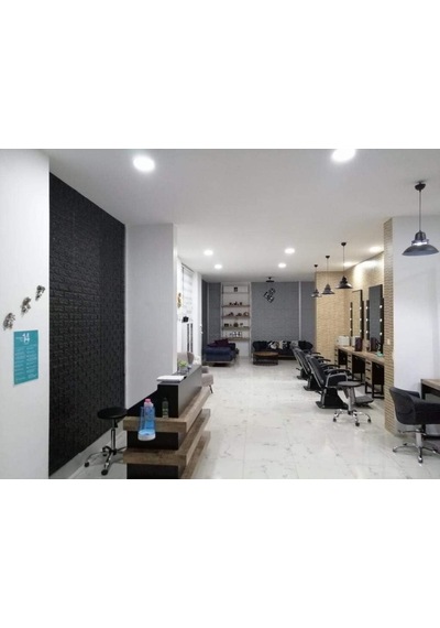 Nw06-70x500cm Kendinden Yapışkanlı Siyah Tuğla Desen 3d Duvar Kağıdı Paneli Tek Parça Diğer