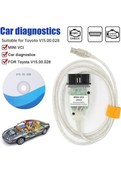 Vgate İcar Toyota Mini J2534 FTDI FT232RQ Chip Arıza Tespit Cihazı