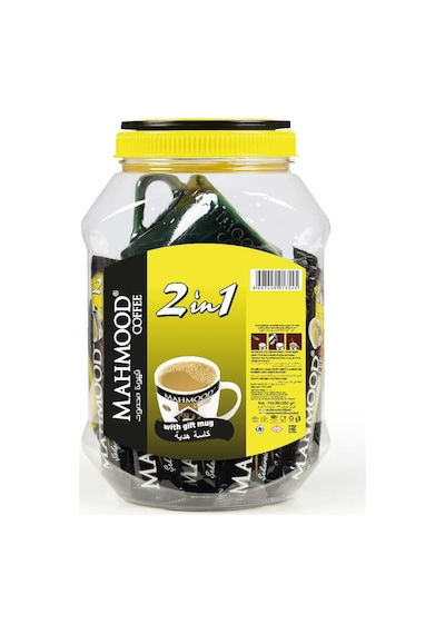 Mahmood Coffee 2'si 1 Arada Kahve 36 x 10 G + Fincan