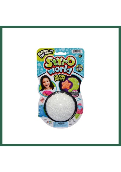 Bezos 1328 Karanlıkta Parlıyor Glow Putty Bzs01 Çok Renkli