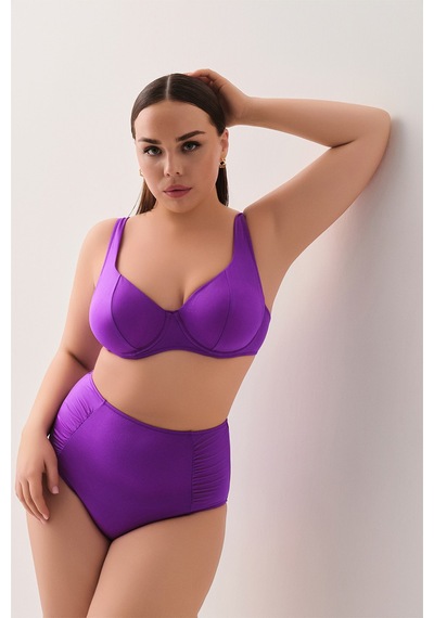 Suwen Balenli Bikini Üst Sbn26950c099 Mor