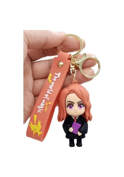 Dünyadan Hediyeler Harry Potter Ginny Weasley 3d Silikon Anahtarlık