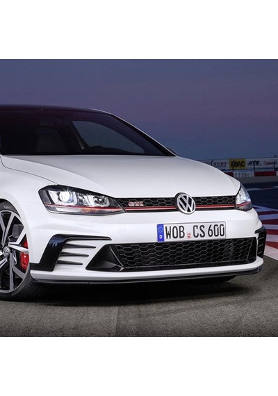 Volkswagen Golf 7 Ön Panjur Gti Kırmızı Şeritli Siyah 2013-2017