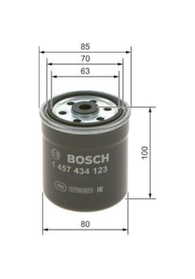 Mercedes 190 Serisi 201 2.5 Dizel 1985-1993 Bosch Mazot Filtresi