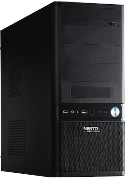 Vento TA-K62 350W Mid Tower ATX Kasa Siyah
