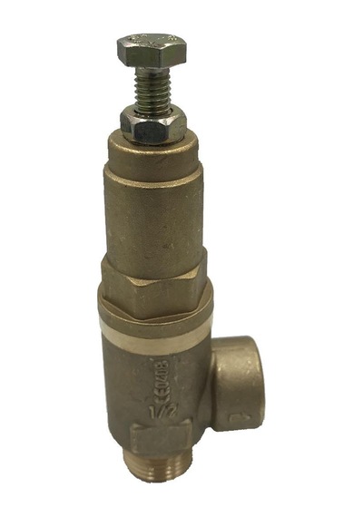 Pakkens  Ayarlı Emniyet Ventili (Erkek) DN15 1-10 Bar 1/2''
