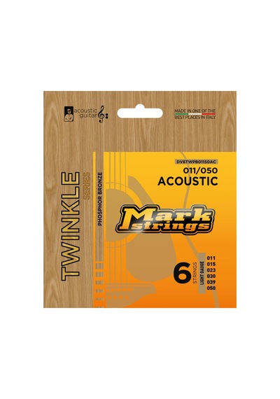 Mark Strings Twinkle Phosphor Bronze 11-50 Akustik Gitar Teli