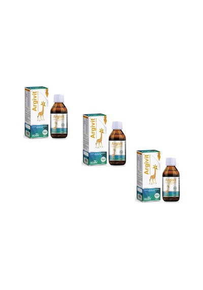 Argivit Arjinin İlaveli Multivitamin Surup 3 x 150 ML