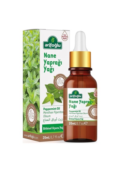 Arifoğlu Nane Yaprağı Yağı 20ml Ferahlatıcı Ve Canlandırıcı Nane Yağı / Arifoğlu Peppermint Leaf Oil 20 Diğer