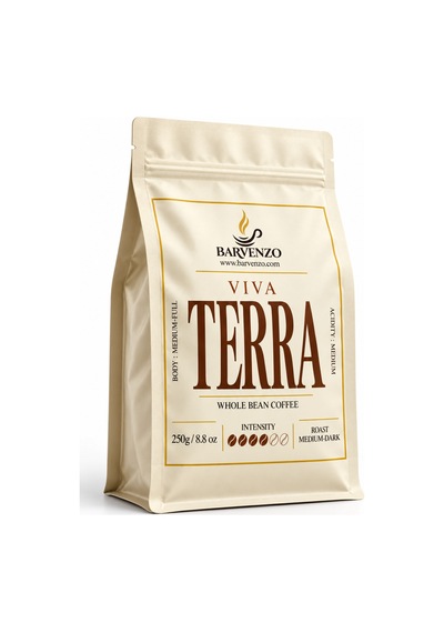 Barvenzo Viva Terra 250 G Dengeli Karakter Nitelikli Kahve Espresso